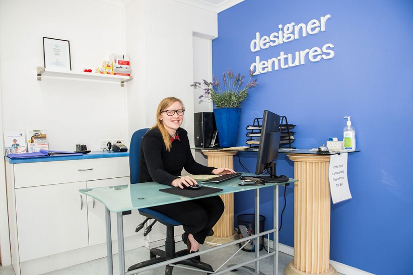 Welcoming reception at Designer Dentures